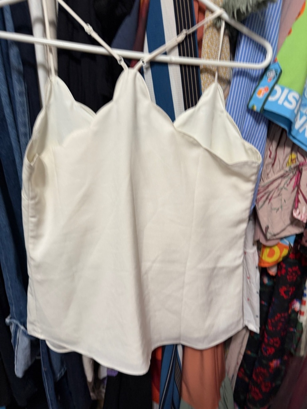 JCrew Racerback Tank In White - Picture 5 of 5